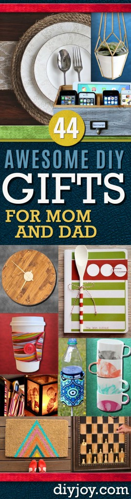 Christmas Gifts For Dad DIY
 Awesome DIY Gift Ideas Mom and Dad Will Love DIY Joy