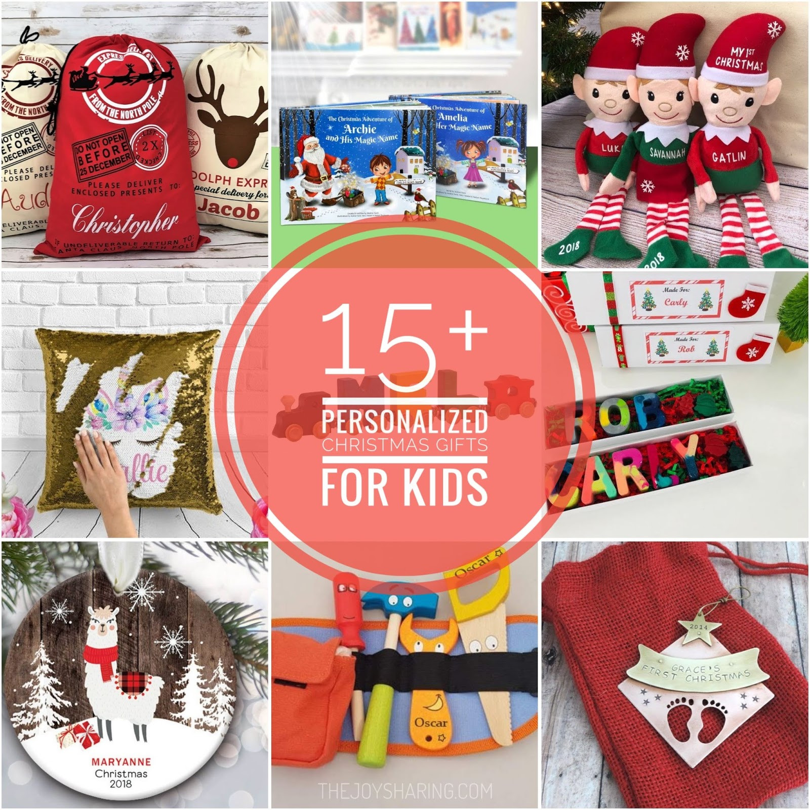 Christmas Gifts From Kids
 15 Personalized Christmas Gifts for Kids The Joy of Sharing