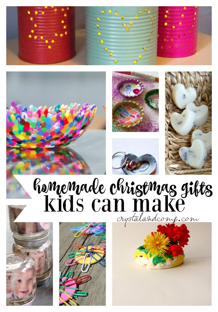 Christmas Gifts From Kids
 25 Homemade Christmas Gifts Kids Can Make