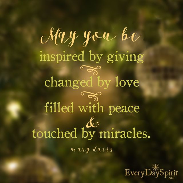 Christmas Miracle Quotes
 Be changed by love xo For the app of uplifting wallpapers