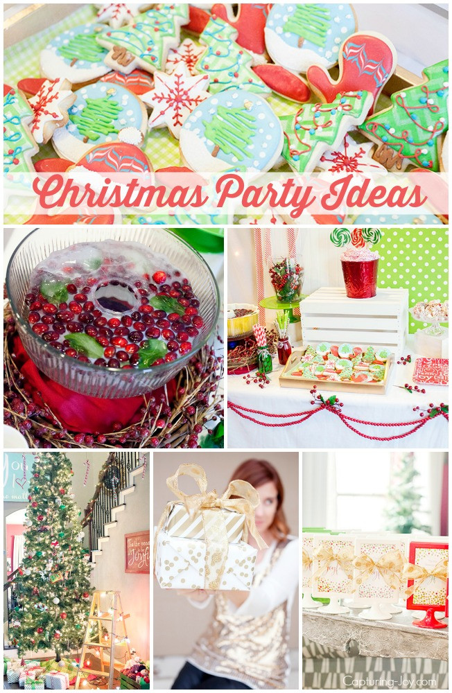 Christmas Party Decorations Ideas
 Christmas Party Ideas Capturing Joy with Kristen Duke