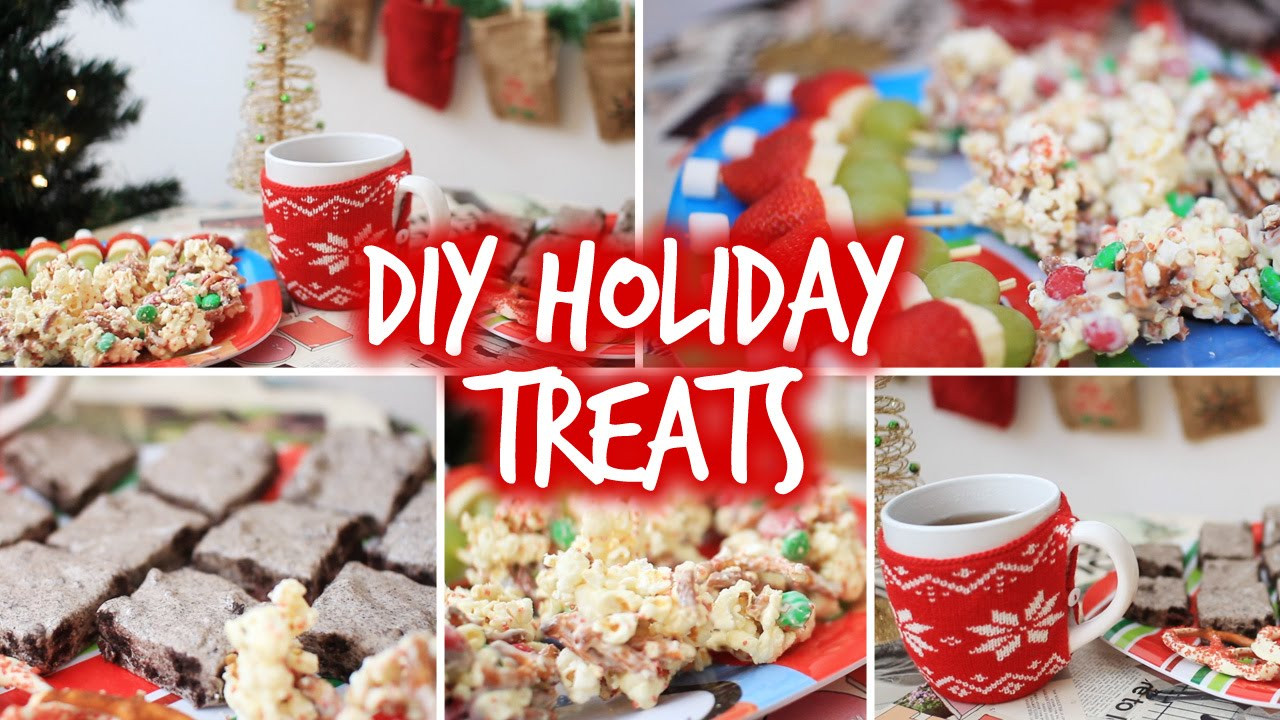 Christmas Party Treat Ideas
 Easy DIY Holiday Party Snacks & Christmas Treats