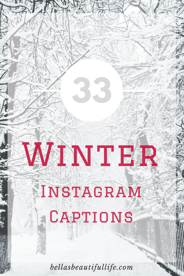 Christmas Quotes For Instagram
 33 Winter Instagram Captions