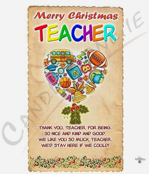 Christmas Quotes For Teacher
 Holiday Quotes For Teachers QuotesGram