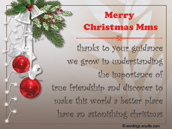 Christmas Quotes For Teacher
 Christmas Messages for Teachers – Wordings and Messages