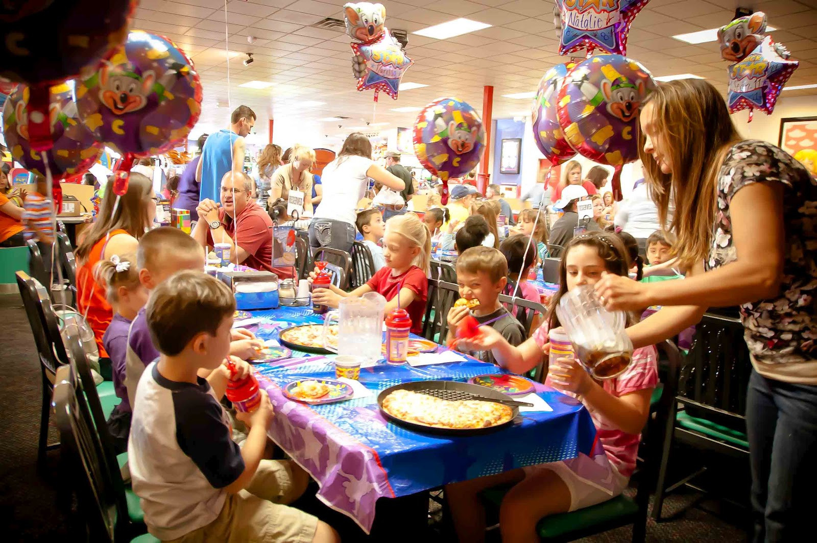 Chuckie Cheese Birthday Party
 Cooper s Corner 5th Birthday Party at Chuck E Cheese