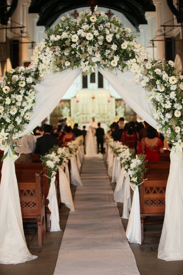 Church Wedding Decorations
 Ideas For Church Wedding Decorations