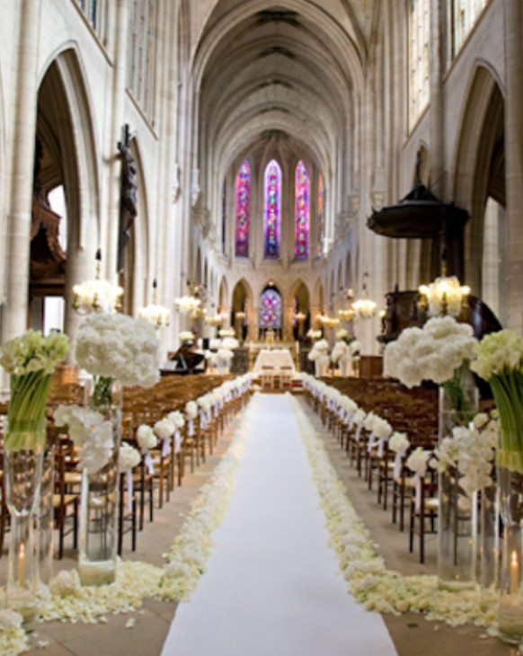 Church Wedding Decorations
 Memorable Wedding Altar Arrangements for Weddings