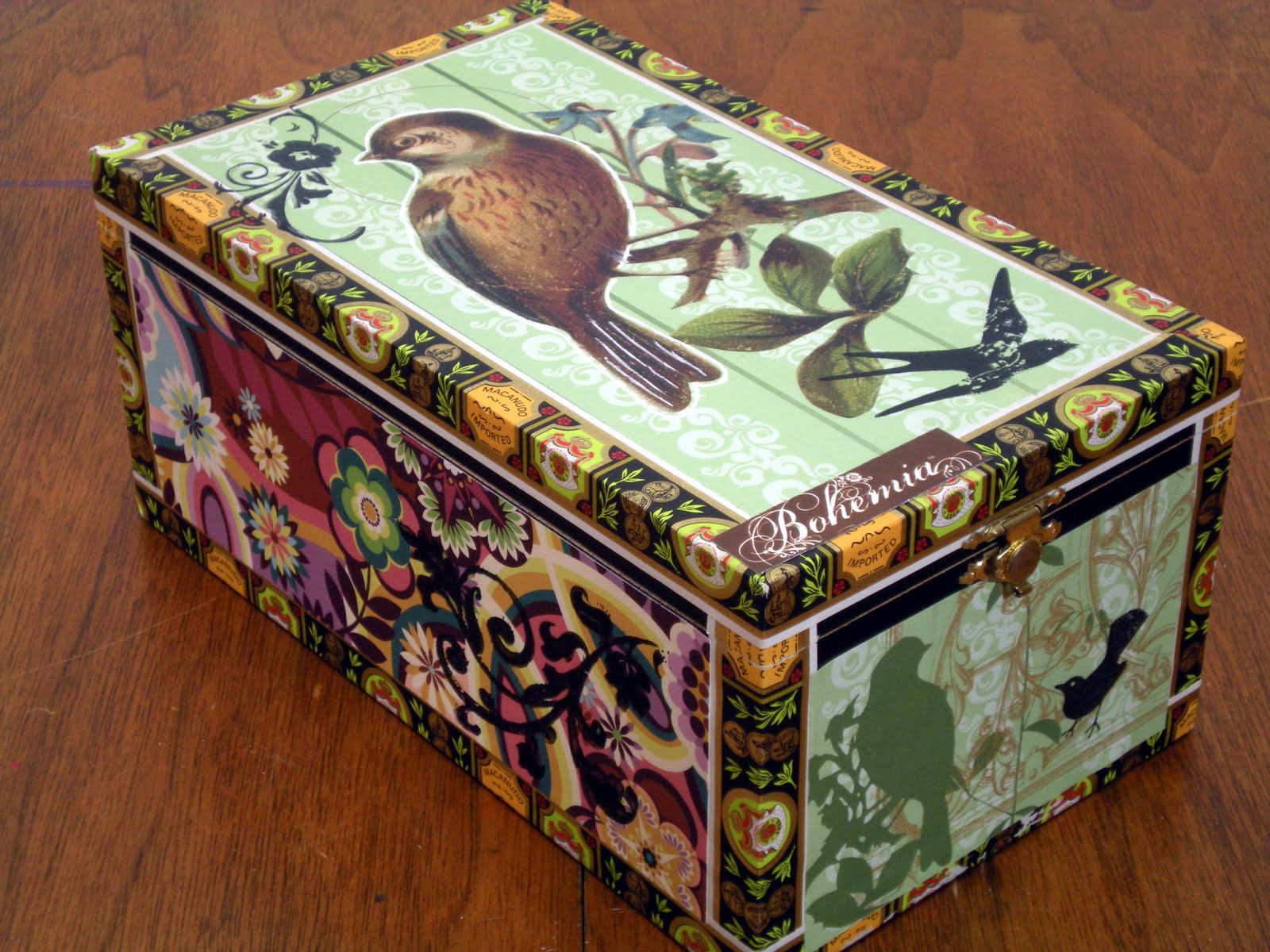 Cigar Box Craft Ideas
 kluless November 2010