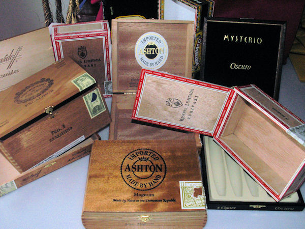Cigar Box Craft Ideas
 Artists & Crafters Supply munity Wood Cigar Boxes