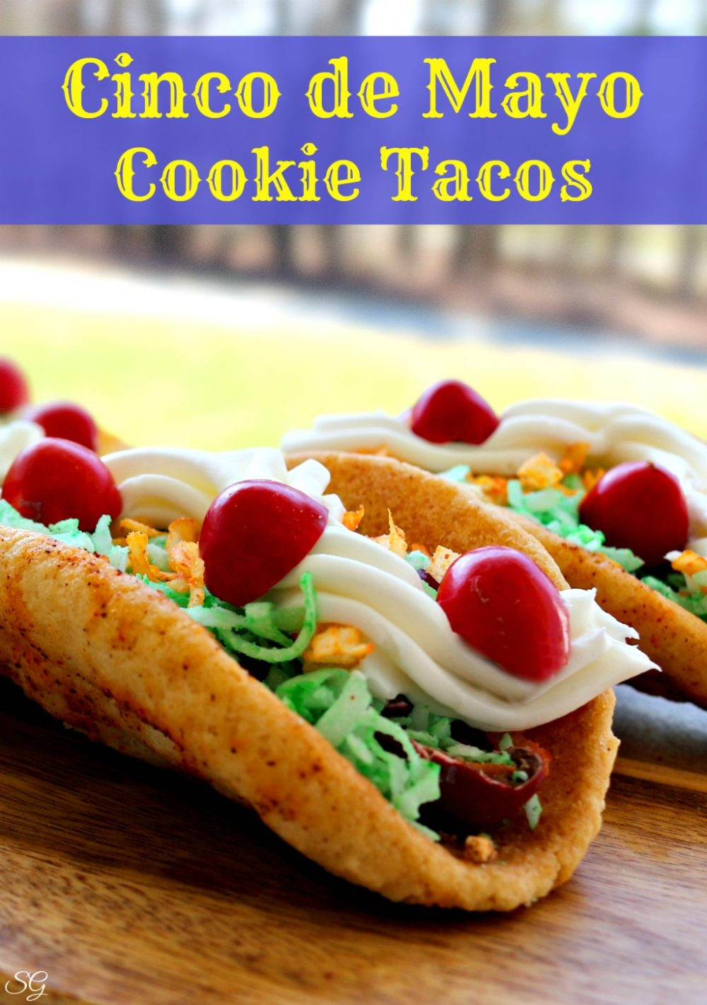 Cinco De Mayo Desserts
 Taco Cookies for Cinco de Mayo Scrappy Geek