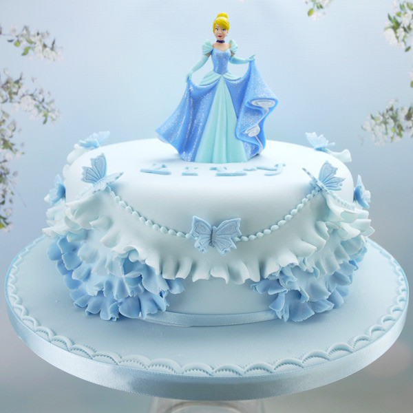 Cinderella Birthday Cake
 Disney s Cinderella Figurine Cake Topper