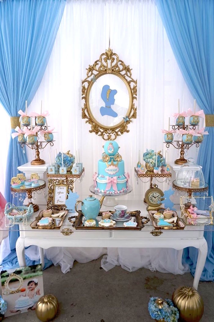 Cinderella Birthday Party Food Ideas
 Kara s Party Ideas Fairy Godmother Cinderella Birthday