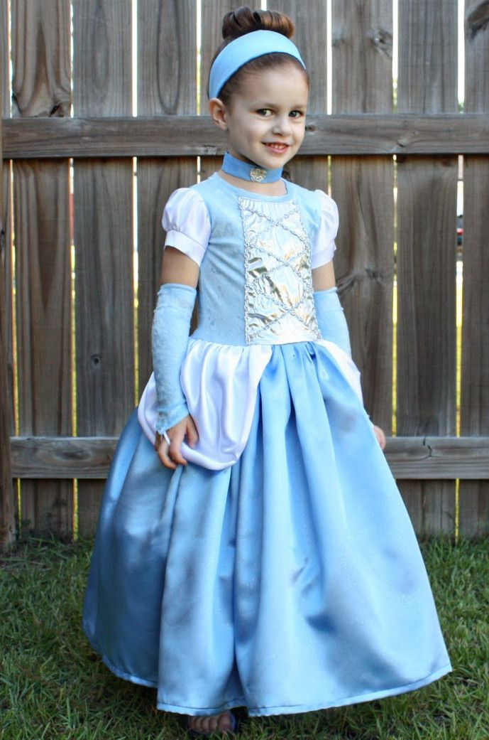 Cinderella DIY Costume
 50 Homemade Halloween Costumes for the Whole Family