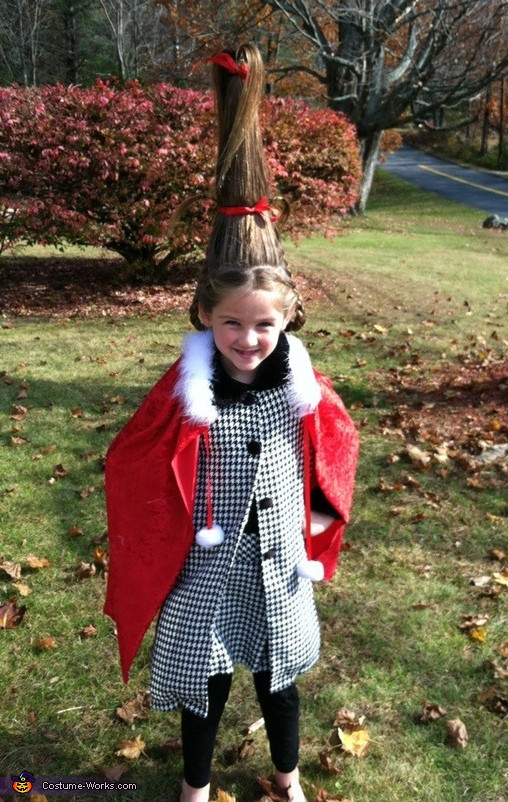 Cindy Lou Who Costume DIY
 Creative Homemade Cindy Lou Who Costume