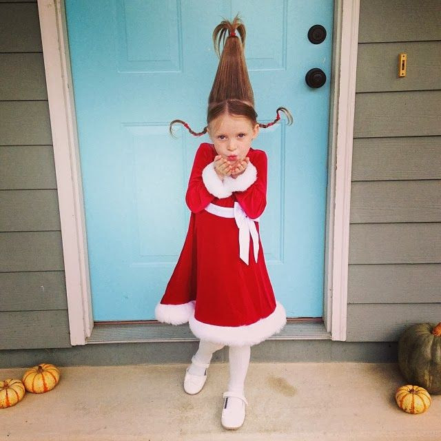 Cindy Lou Who Costume DIY
 Supermom vs Me Halloween DIY Costume Cindy Lou Who from