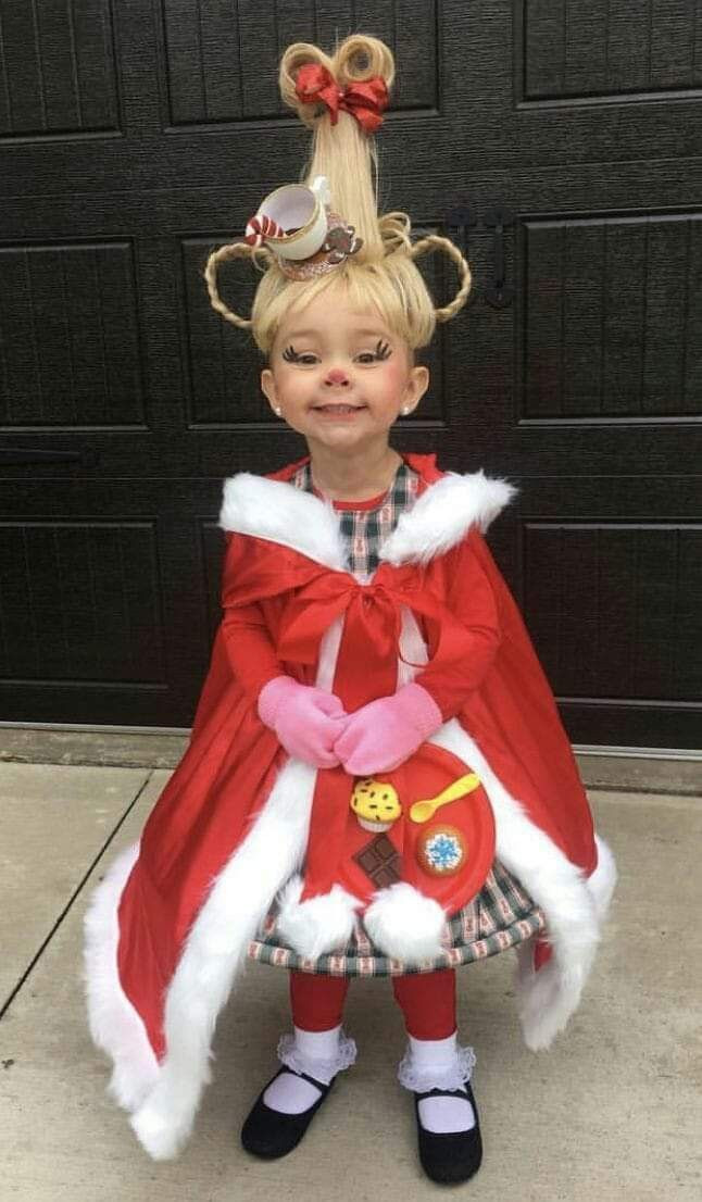 Cindy Lou Who Costume DIY
 Cindy Lou Who 🎄