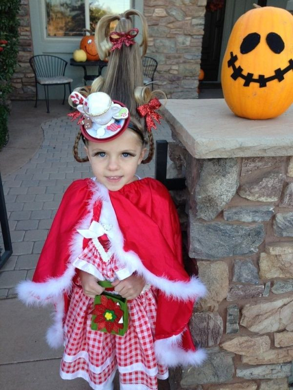 Cindy Lou Who Costume DIY
 32 besten Weihnachtsoutfits für Babys Bilder auf Pinterest