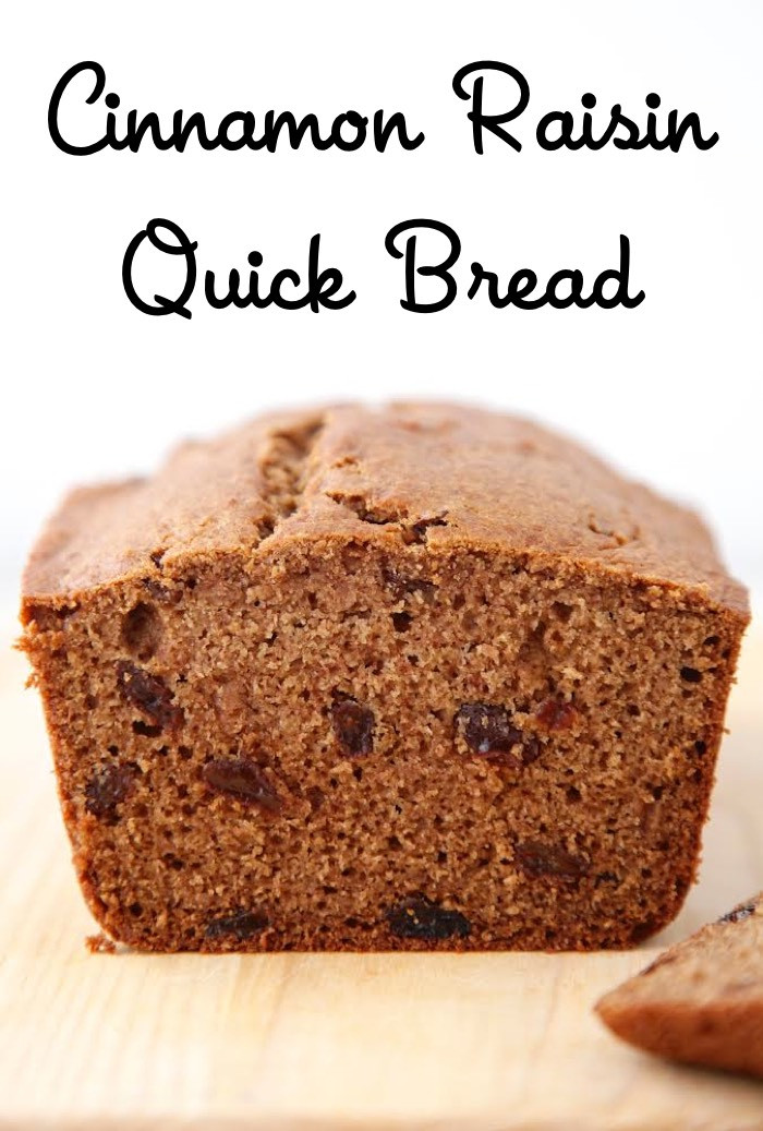 Cinnamon Raisin Quick Bread
 Cinnamon Raisin Quick Bread 100 Days of Real Food