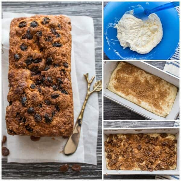 Cinnamon Raisin Quick Bread
 Easy Cinnamon Raisin Quick Bread An Italian in my Kitchen