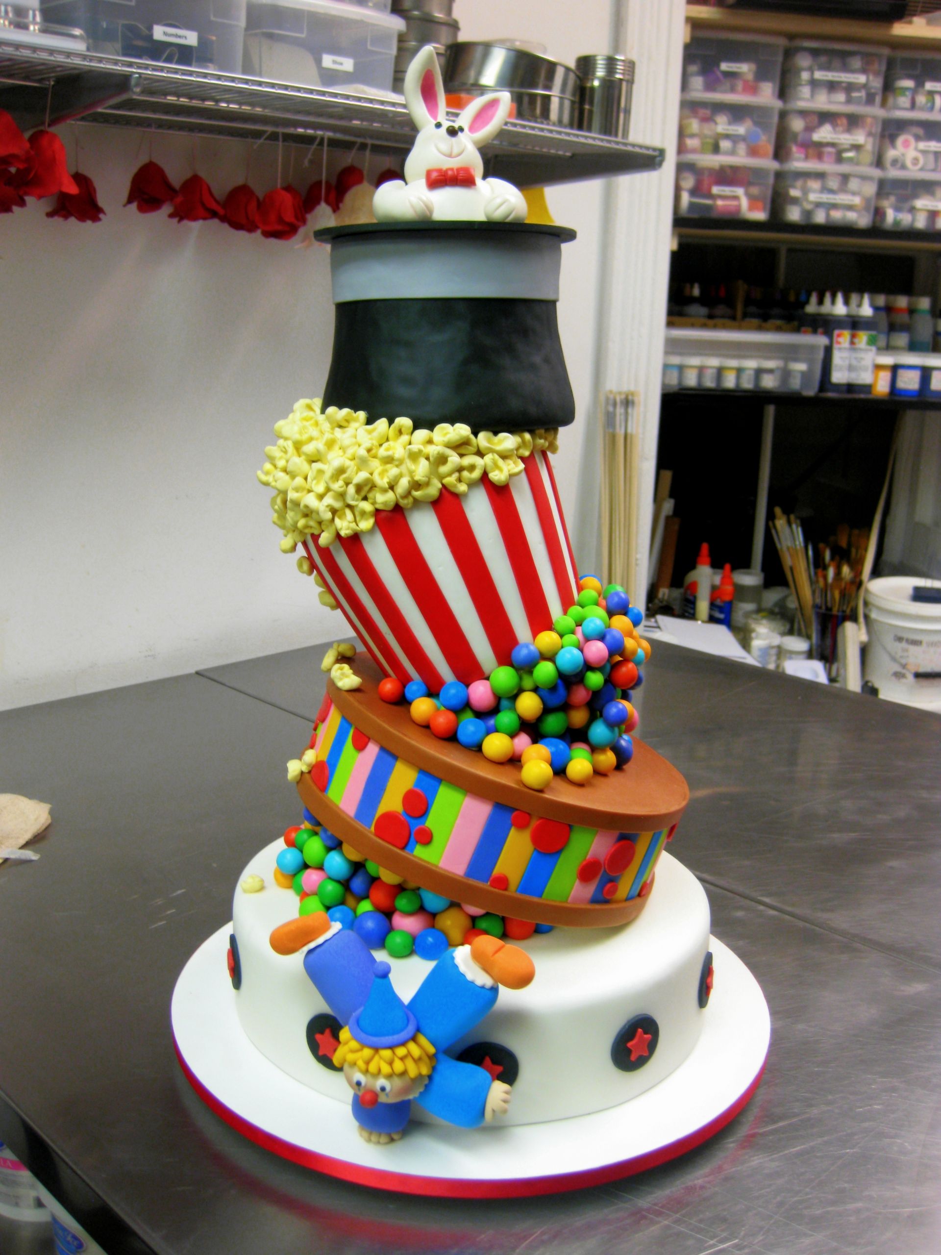 Circus Birthday Cake
 Cakes