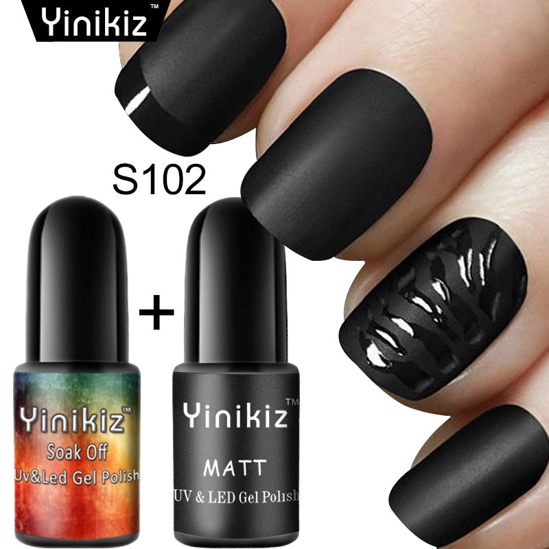Classic Nail Colors
 Yinikiz Matte UV Top Coat Nail Gel Polish 19 colors