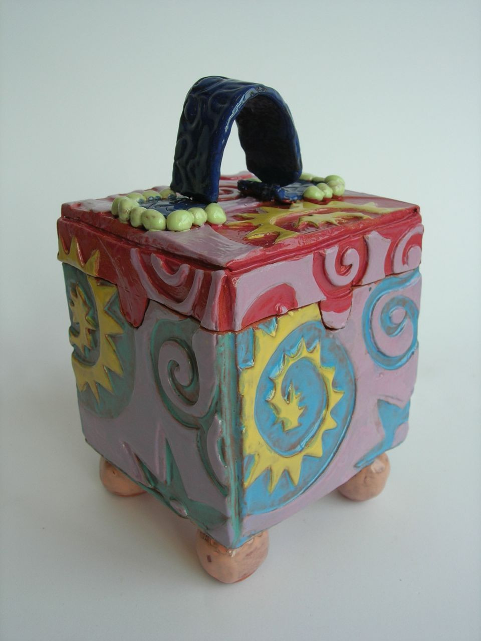 Clay Box Design Ideas
 Slab built lidded box just like I made in highschool