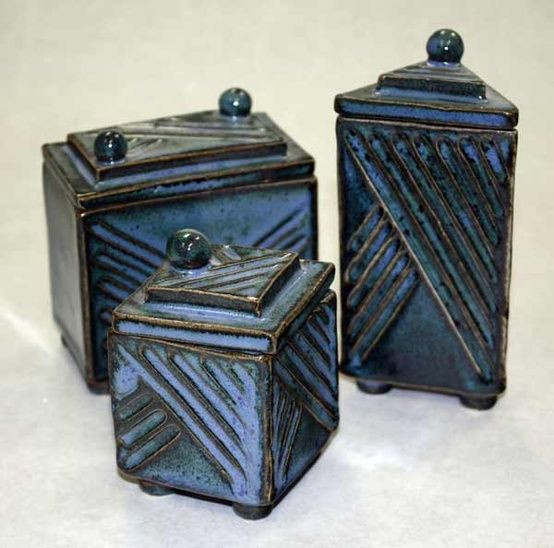 Clay Box Design Ideas
 Clay Slab Containers Hand built clay boxes made