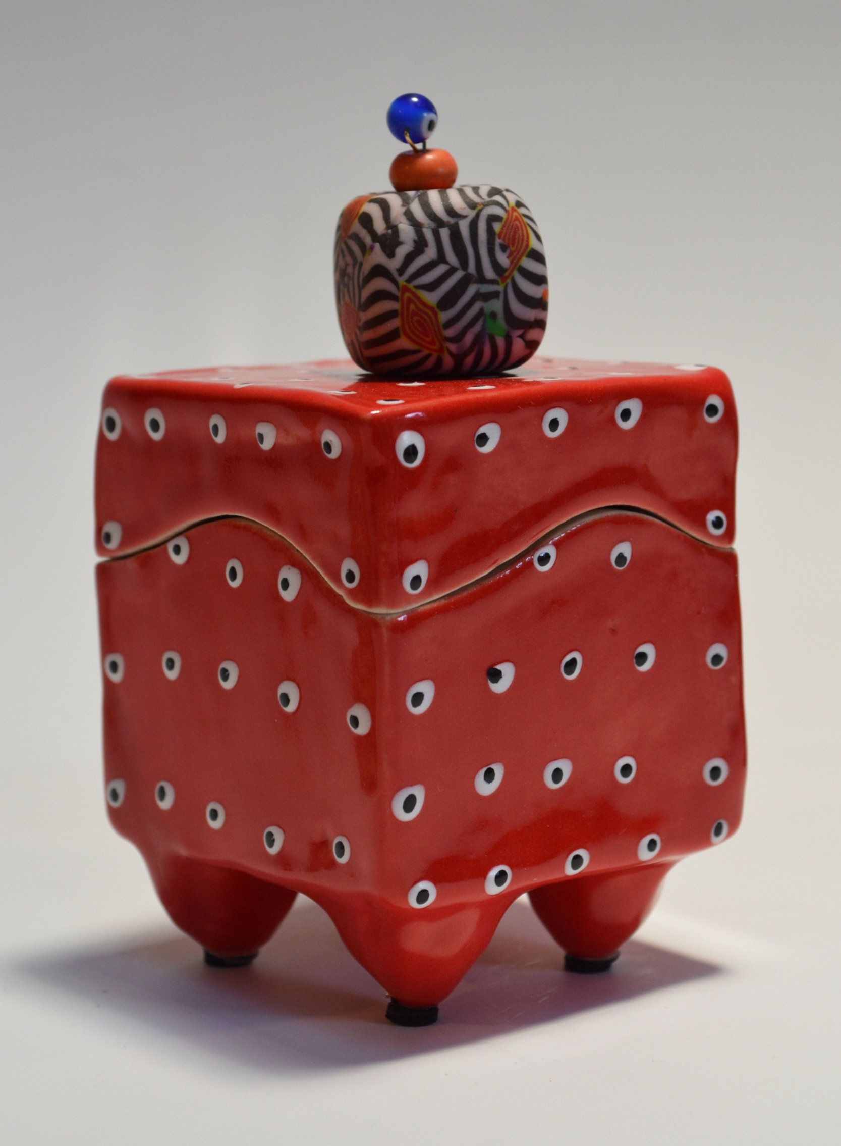 Clay Box Design Ideas
 Red Box by Vaughan Nelson Ceramic Box in 2020