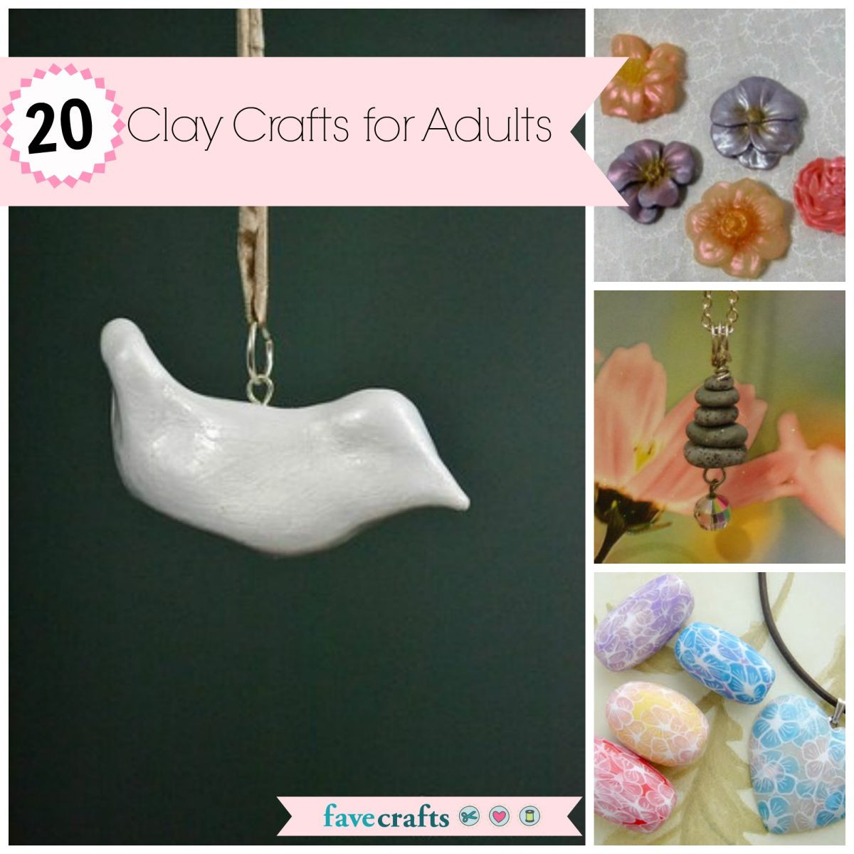 Clay Crafts For Adults
 20 Clay Crafts for Adults