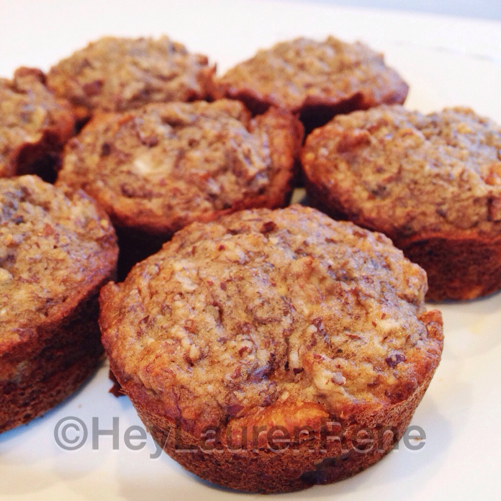 Clean Eating Banana Muffins
 Meal Plan Monday Clean eating banana muffin recipe