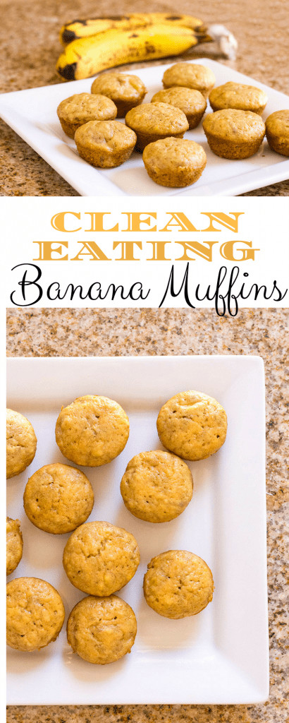 Clean Eating Banana Muffins
 Clean Eating Banana Muffins a Kid friendly recipe