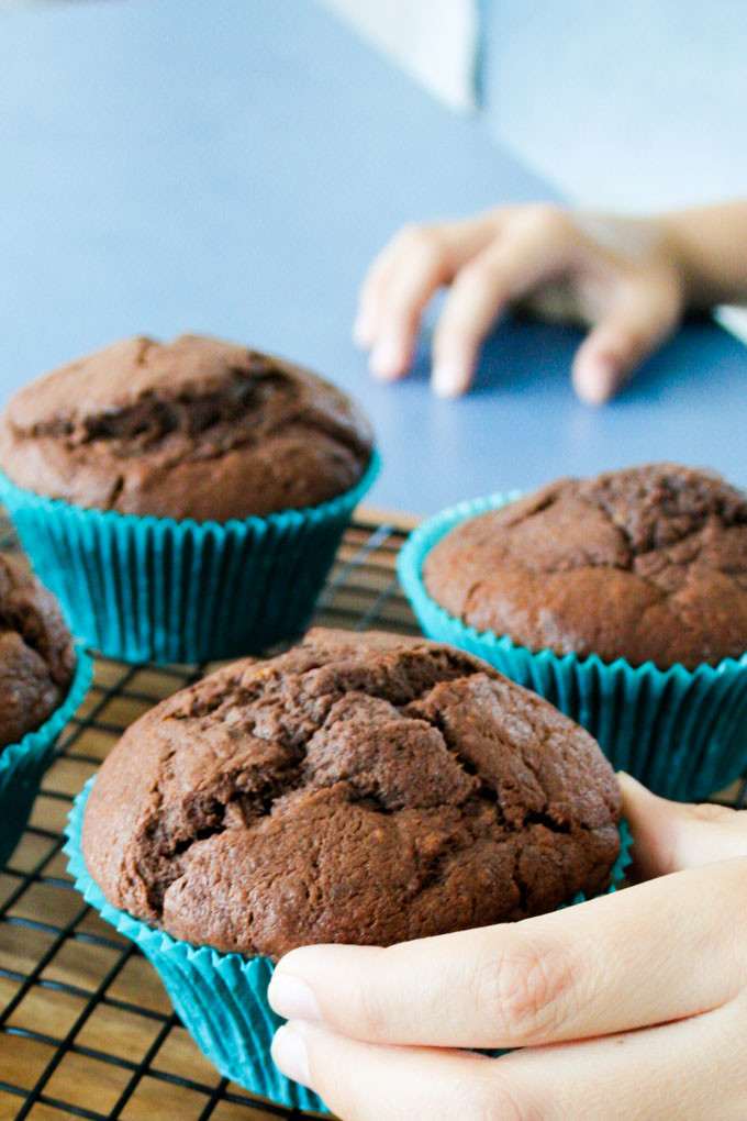 Clean Eating Banana Muffins
 Clean Eating Chocolate Banana Muffins Clean Eating with kids