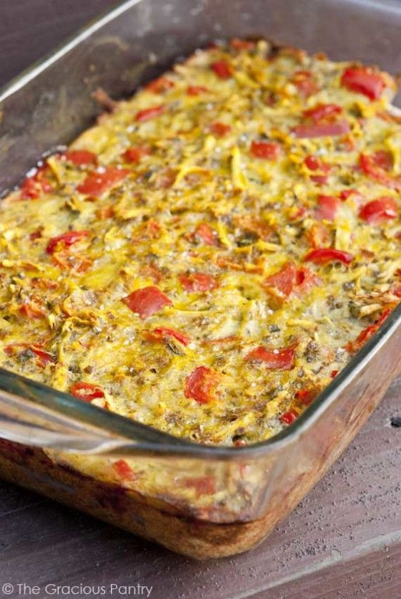 Clean Eating Breakfast Casserole
 Clean Eating Spring Time Breakfast Casserole