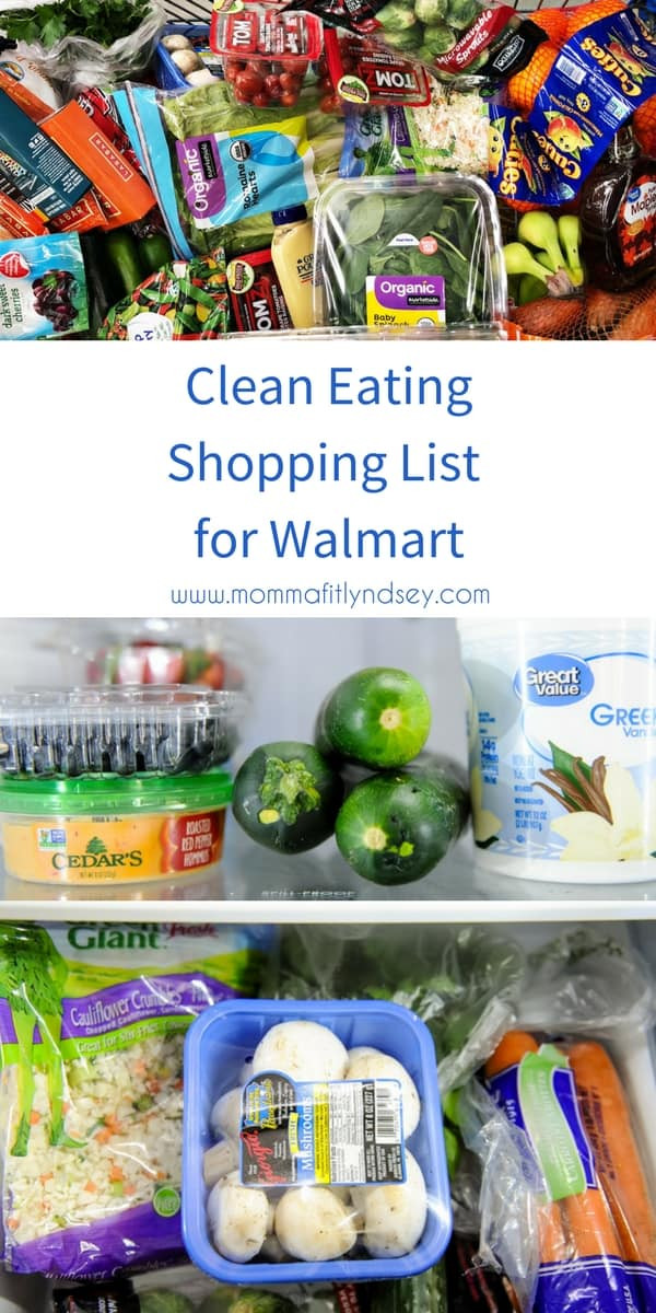 Clean Eating Grocery List Walmart
 Healthy Walmart Shopping List for Organic and Clean Eating