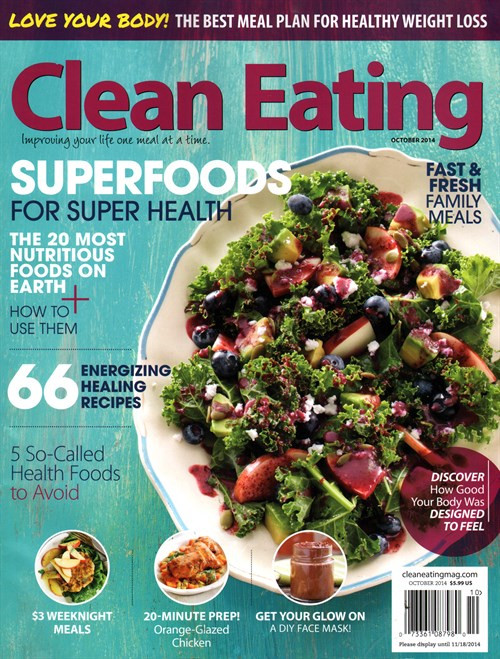 Clean Eating Mag
 Clean Eating Magazine $7 99 Year Subscription Thrifty