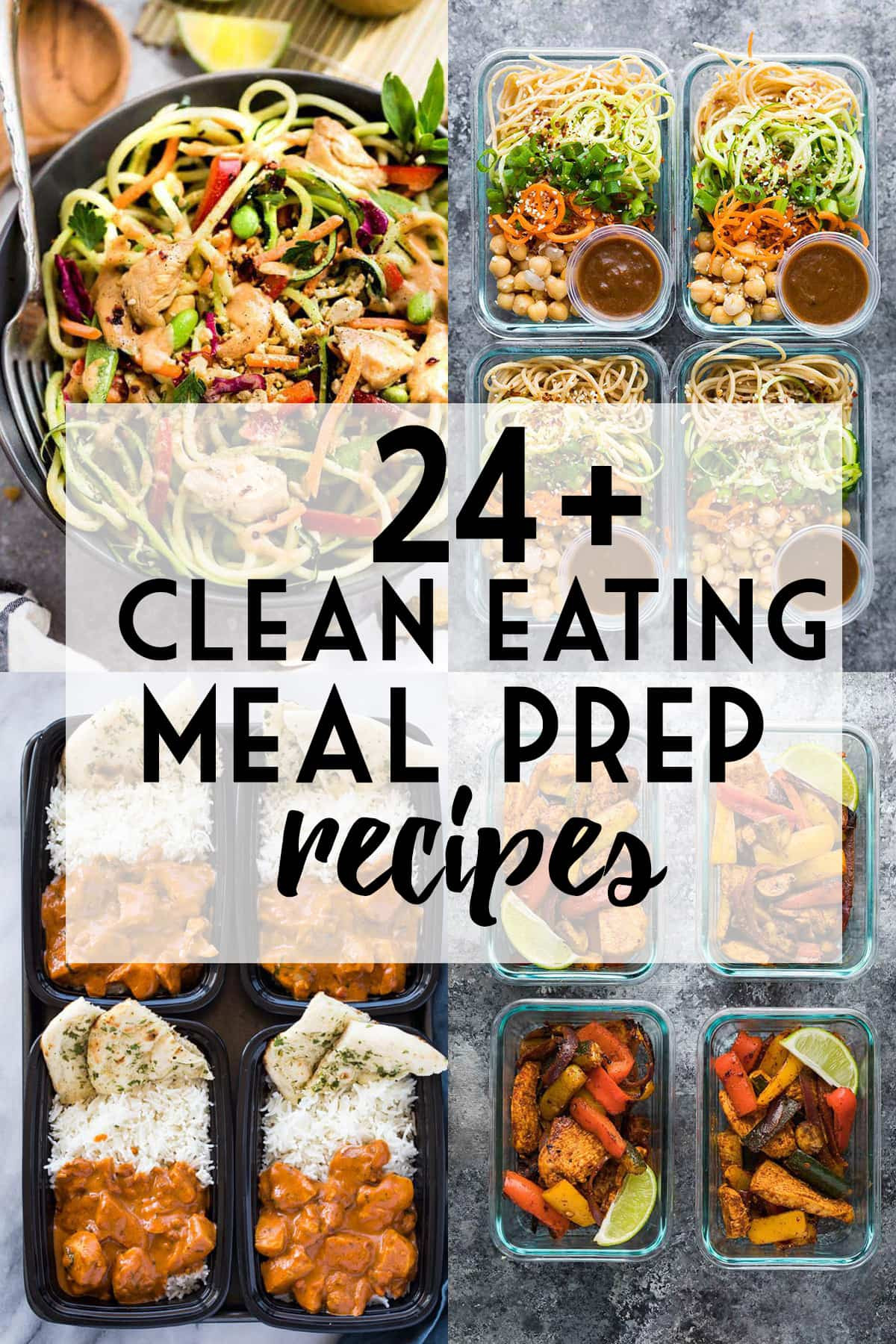 Clean Eating Meal Prep Recipes
 24 Clean Eating Meal Prep Ideas