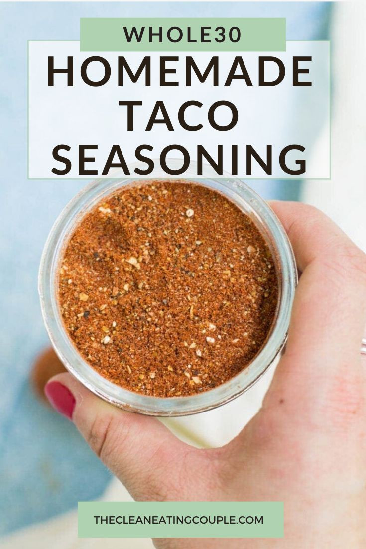 Clean Eating Taco Seasoning
 Healthy Taco Seasoning Recipe