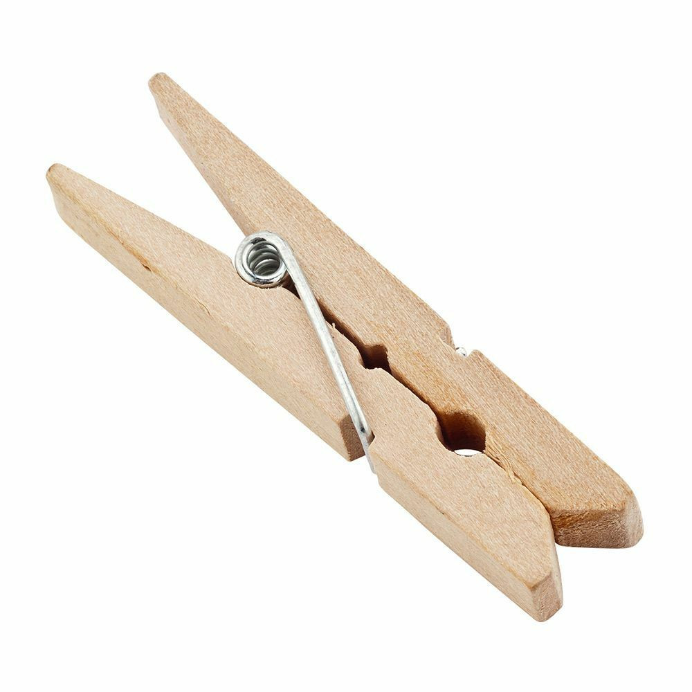 Clothes Pins
 BULK Wood Clothespins Wooden Laundry Clothes Pins