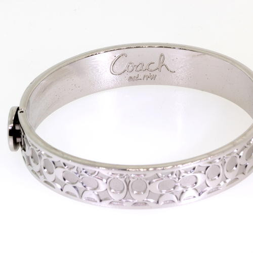 Coach Bangle Bracelet
 Gorgeous Coach est "1941" Bangle Bracelet Silver Over