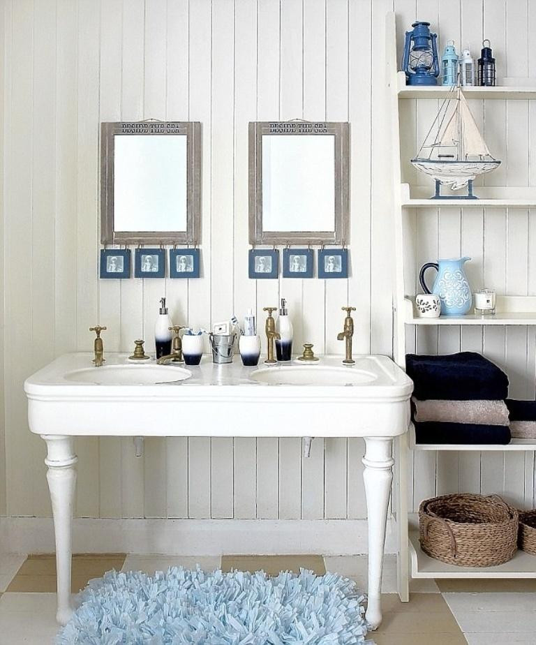 Coastal Bathroom Decor
 15 Beach Themed Bathroom Design Ideas Rilane