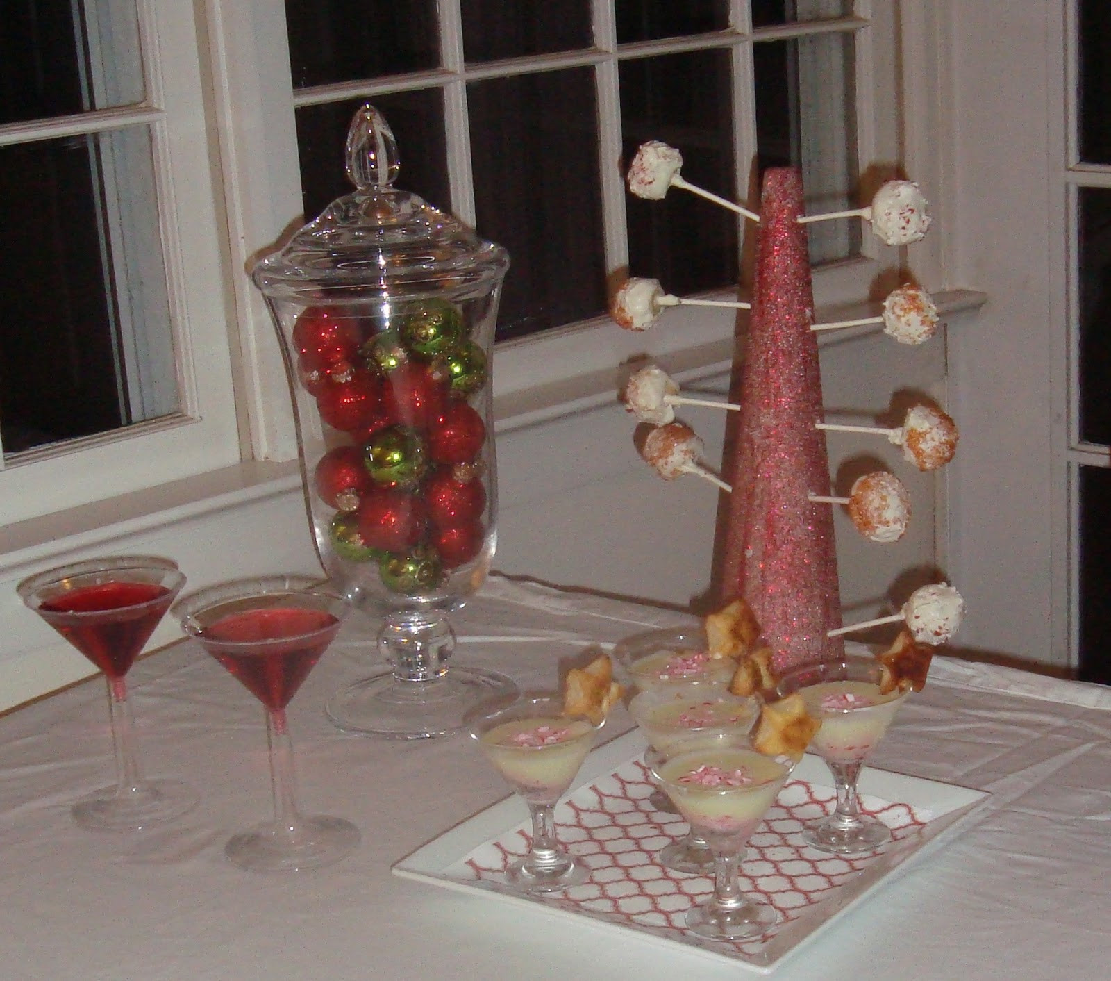Cocktail Party Desserts
 Megan’s Parties & Good Eats Holiday Dessert & Cocktail Party
