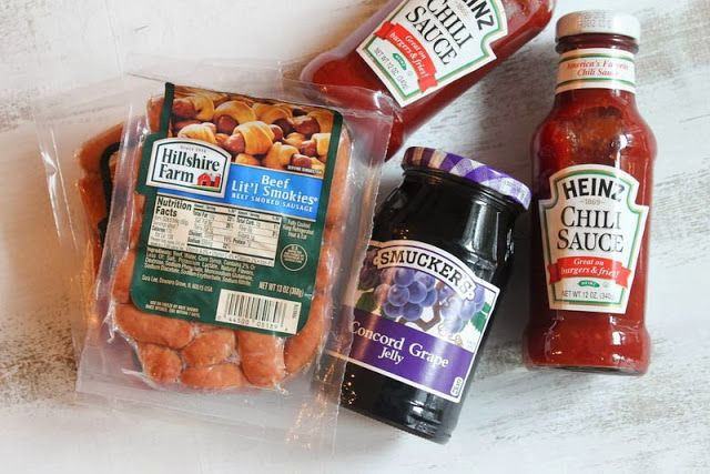 Cocktail Weenies With Grape Jelly And Bbq Sauce
 Grape jelly and chili sauce Best sauce ever 3save3