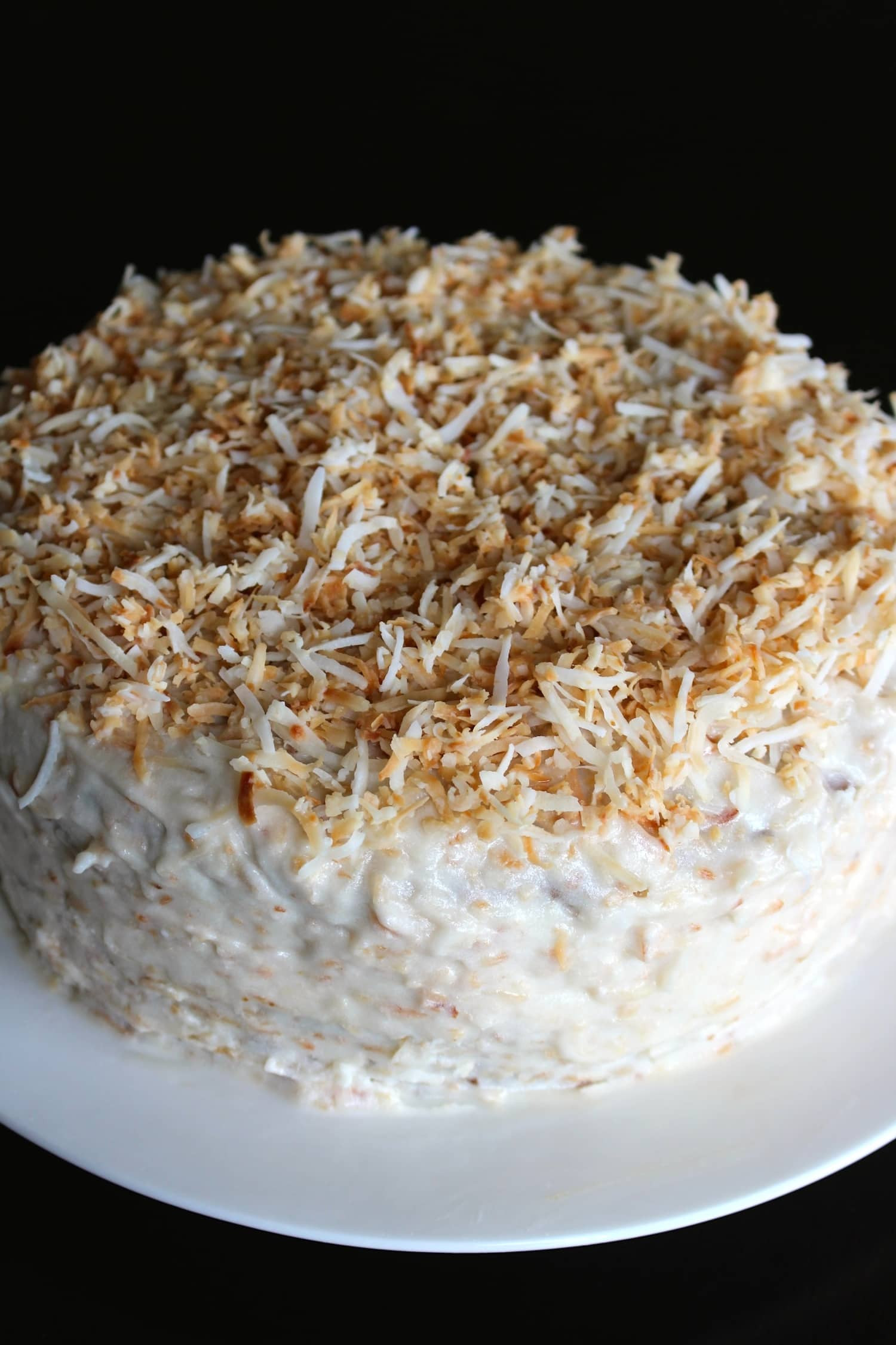 Coconut Birthday Cake
 Vegan and Gluten Free Coconut Birthday Cake