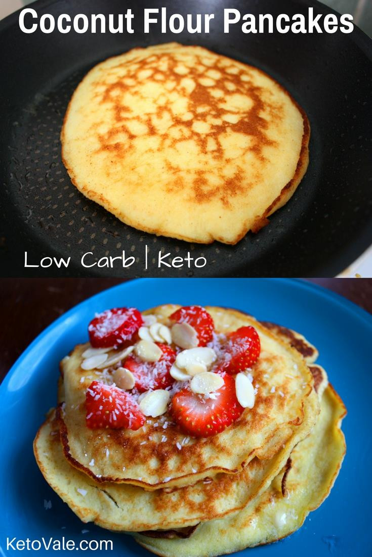 Coconut Keto Pancakes
 Keto Coconut Flour Pancakes Low Carb Recipe