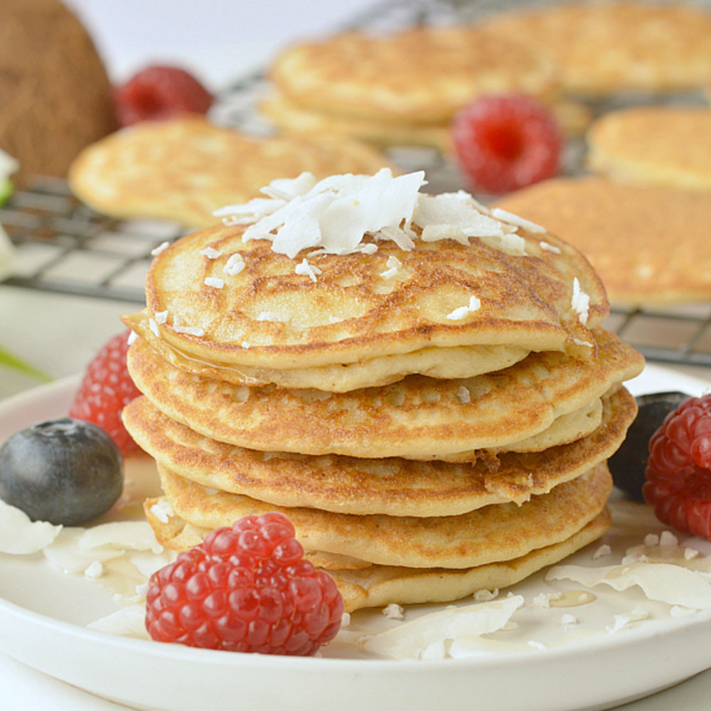 Coconut Keto Pancakes
 10 Keto Pancakes Recipes—Plus Keto Approved Maple Syrup