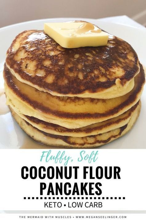 Coconut Keto Pancakes
 Keto Coconut Flour Pancakes Recipe