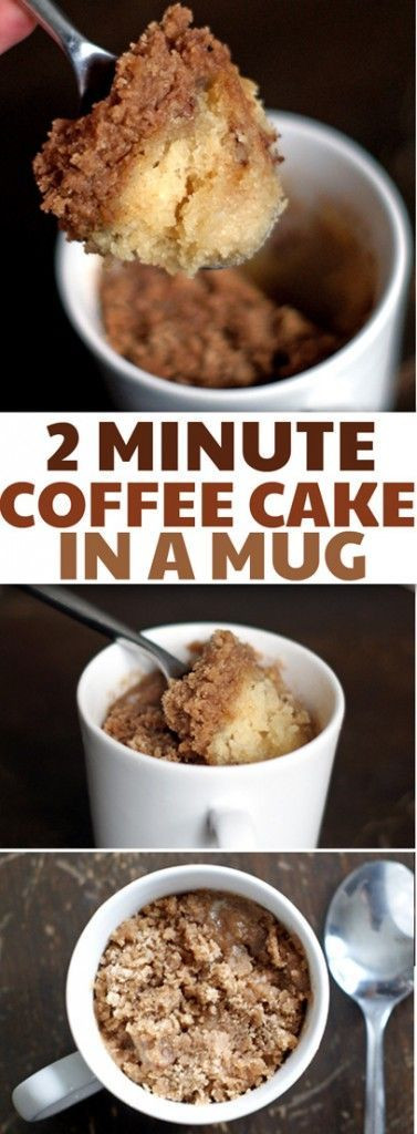 Coffee Cup Cake Microwave
 416 best images about Microwave Recipes on Pinterest