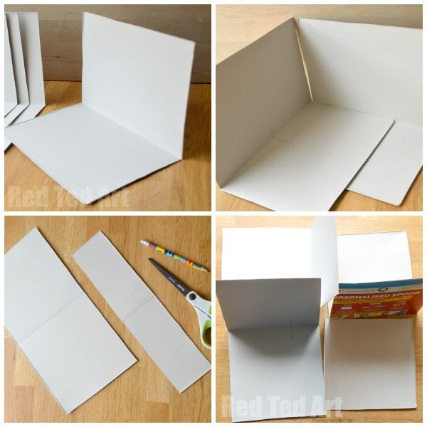 Collapsible Box DIY
 Cereal Box to Foldable Doll s House DIY perfect take