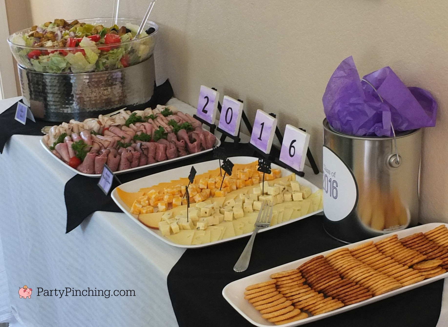 College Graduation Dinner Party Ideas
 Art Theme Graduation Party Graduation Party Ideas Food